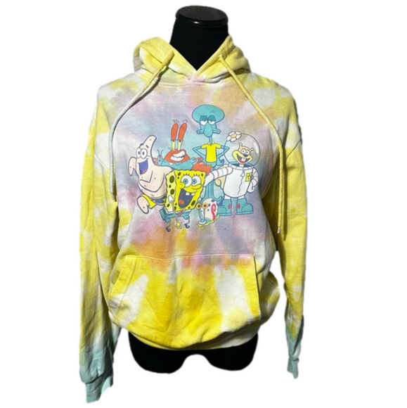 Tie-dye SpongeBob hoodie - Picture 1 of 2